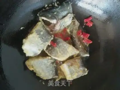 Make Red-burned mackerel step 2