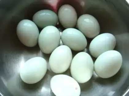 Make The rice eggs step 4