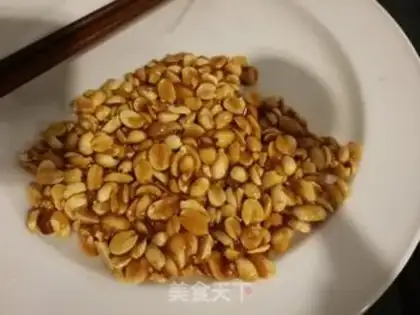 Make Peanut sugar step 8