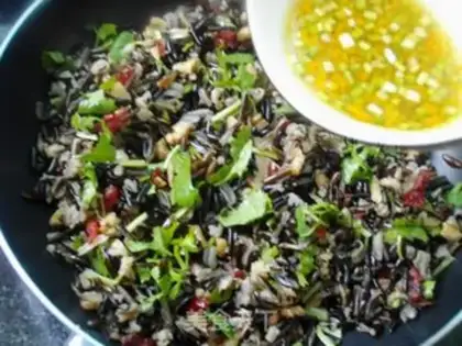Make Cranberry walnut rice step 6