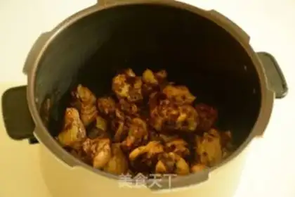 Make Potato chicken step 3