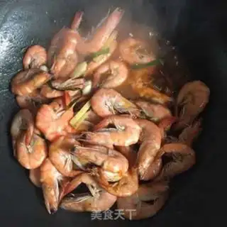 Make Red burning shrimp step 5