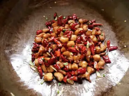 Make Spicy chicken step 6