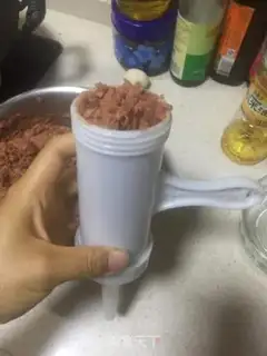 Make Homemade garlic sausage step 3