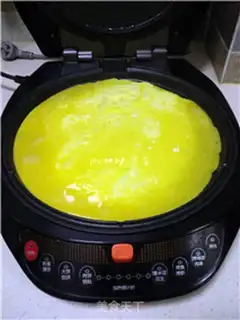 Make Soy eggcake step 4