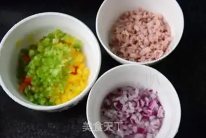 Make Piper pepper sauce for rice step 1