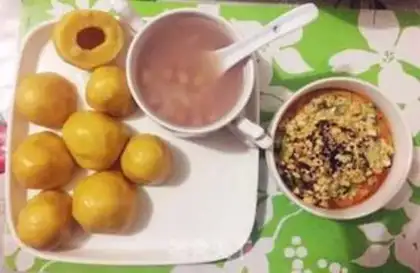 Make Milky corn nest step 4