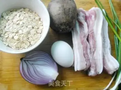 Make Sweet root oatmeal step 0