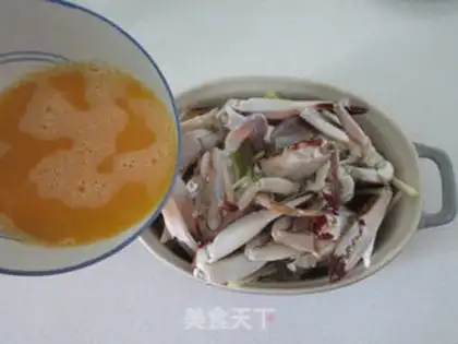 Make Crab steamed eggs step 6