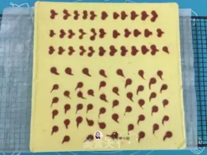 Make Colored Cake roll step 16