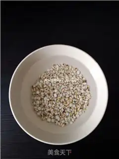 Make Red melon rice step 1