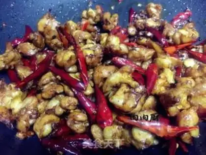 Make Spicy chicken crumbs step 9