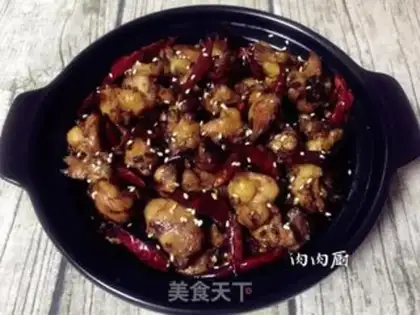 Make Spicy chicken crumbs step 10