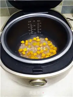 Make Red melon rice step 4