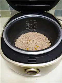 Make Red melon rice step 6