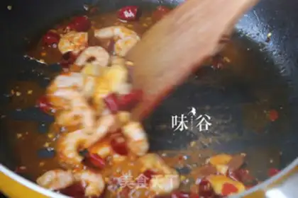 Make Spicy shrimp step 5