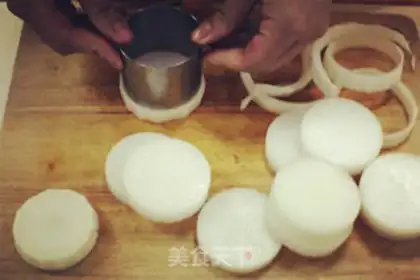 Make Bourbon radish step 1