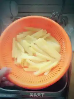 Make French fries step 1