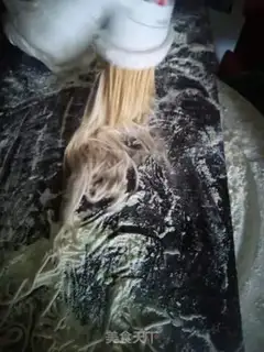 Make Carrot noodles step 5