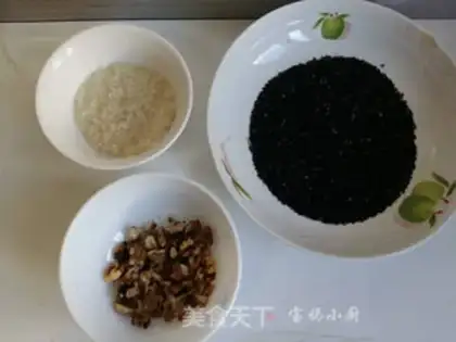 Make Black sesame paste step 1