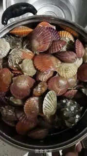 Make A garlic fan scallop step 0