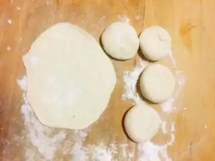 Make Pork cabbage buns step 7