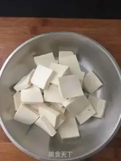 Make Sour tofu step 1
