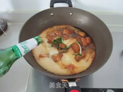 Make Beer and plum and pork step 10