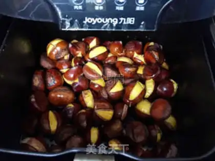 Make Sweet chestnuts roasting step 6