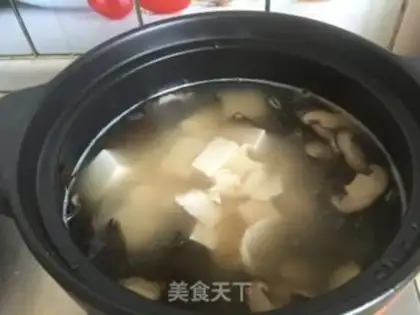 Make Tofu soup step 7