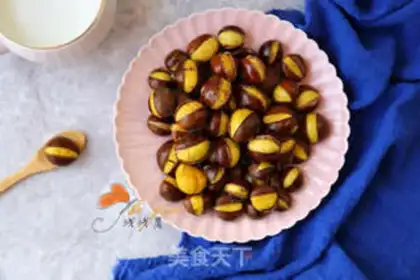Make Sweet chestnuts roasting step 7