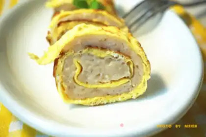Make Dragonfish omelet step 12