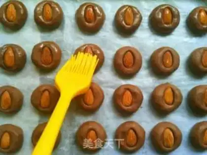 Make Peach Coco cookies step 6