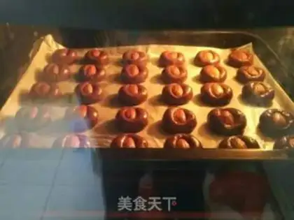 Make Peach Coco cookies step 7