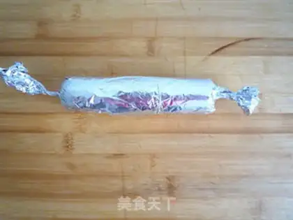 Make A chicken ham roll step 6