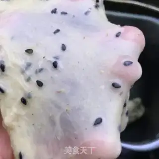 Make Coconut sesame bread step 2