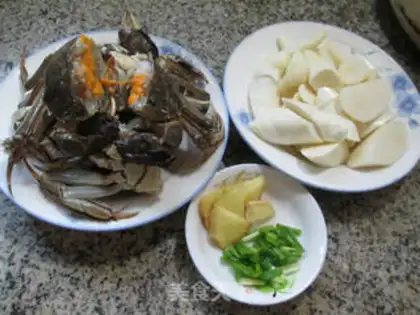 Make Burning crabs white step 0
