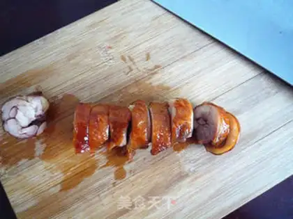 Make A chicken ham roll step 10