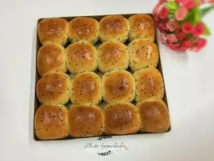 Make Coconut sesame bread step 9