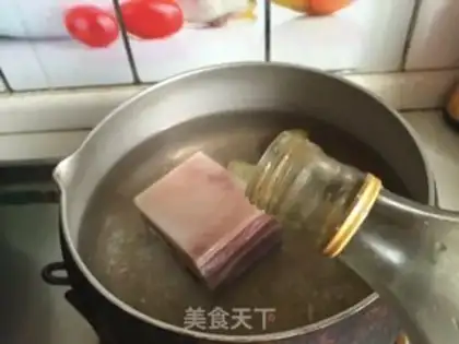 Make Salted meat dry step 2