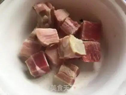 Make Salted meat dry step 3