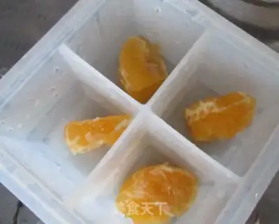 Make Fresh orange Jell-O step 4
