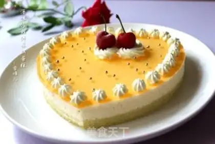 Make Wine-saloon mousse cake step 11