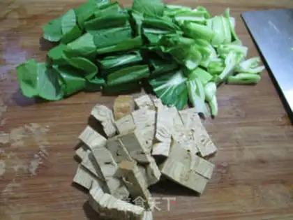 Make Cream-creamed soybeans step 1