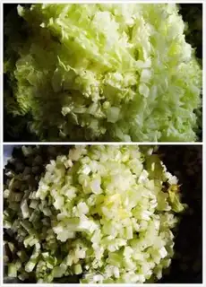 Make Celery buns / cabbage buns step 1