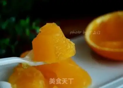 Make Fresh orange Jell-O step 8