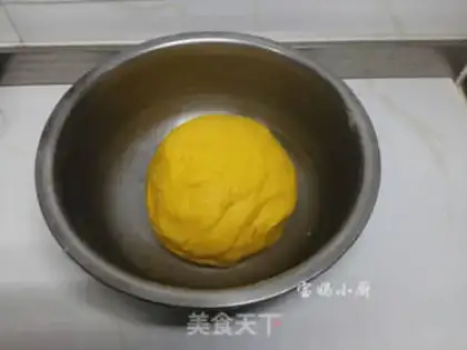 Make Pumpkin sesame cake step 4