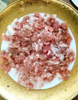 Make Meat and steamed crabs step 1