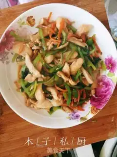 Make Double silk chicken step 5