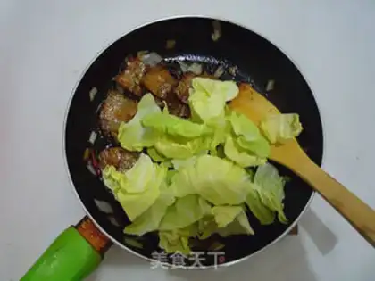 Make Piggy cabbage step 7